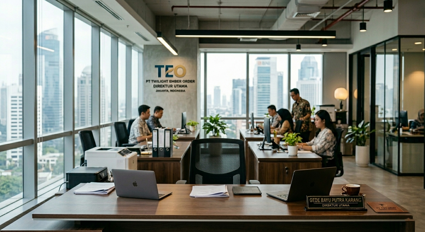 Our office environment in Bali